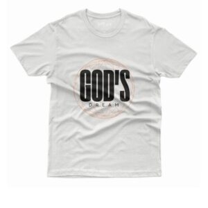 Camiseta God´s Dream (Branca / Preta)